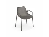 Poltroncina round grigio antico Emu: Arredo Giardino a prezzi outlet