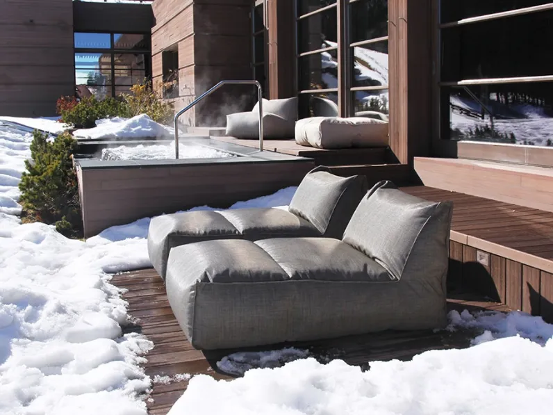 Puffone chaise-long Artigianale: divano da giardino a prezzi outlet