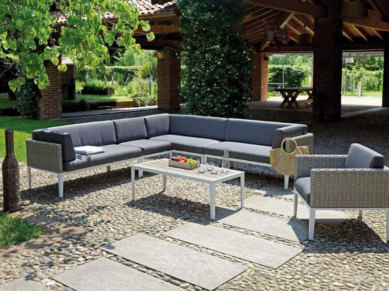 Pula Greenwood: divano da giardino a prezzi outlet