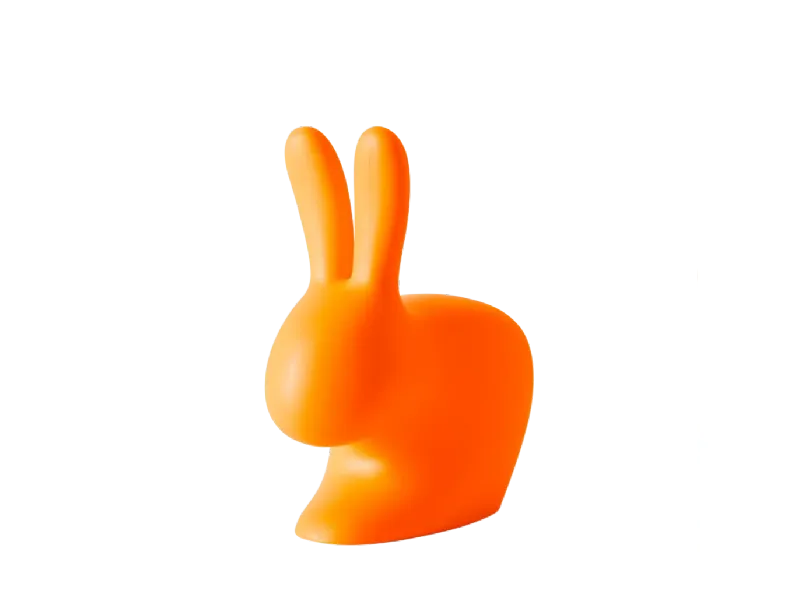  sedia coniglio arancione brillante Qeeboo Arredo Giardino IN OFFERTA  