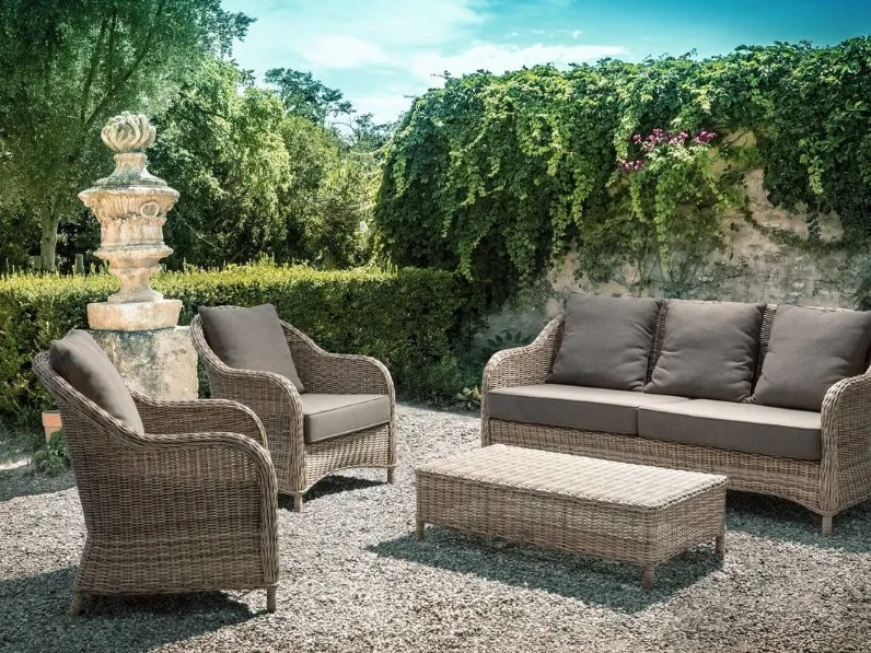 Salotto aditya new - 5 posti Bizzotto: Arredo Giardino in Offerta Outlet