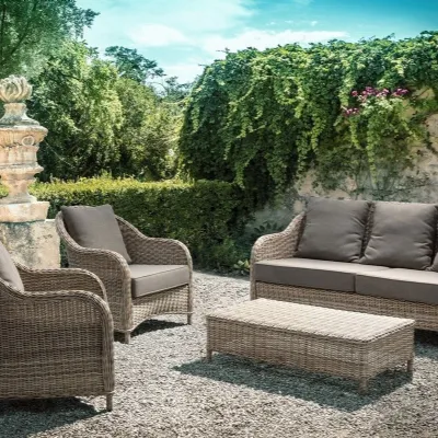 Salotto aditya new - 5 posti Bizzotto: Arredo Giardino in offerta