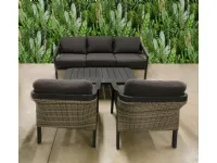 Arredo Giardino Salotto cordova antracite - bizzotto Bizzotto OFFERTA OUTLET