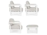 Salotto in corda per esterno presley bianco - bizzotto Bizzotto: arredo giardino in Offerta Outlet