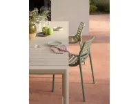 Arredo Giardino Sedia doga armchair con braccioli verde menta - nardi Nardi a prezzo scontato