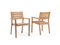 Sedia in  teak naturale massiccio Md work: Arredo Giardino con forte sconto