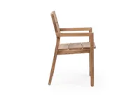 Sedia in  teak naturale massiccio Md work: Arredo Giardino con forte sconto