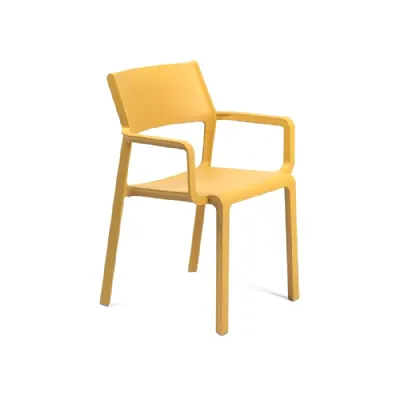 Sedia trill armchair senape con braccioli Nardi: Arredo Giardino a prezzi outlet