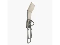 Arredo giardino Set 2 poltrone lettini ancone hedona latte  lafuma  OFFERTA OUTLET - 40%
