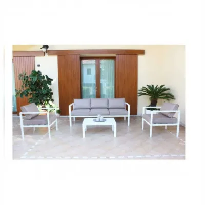 Arredo Giardino Outlet etnico Set completo per esterno avana a prezzo ribassato