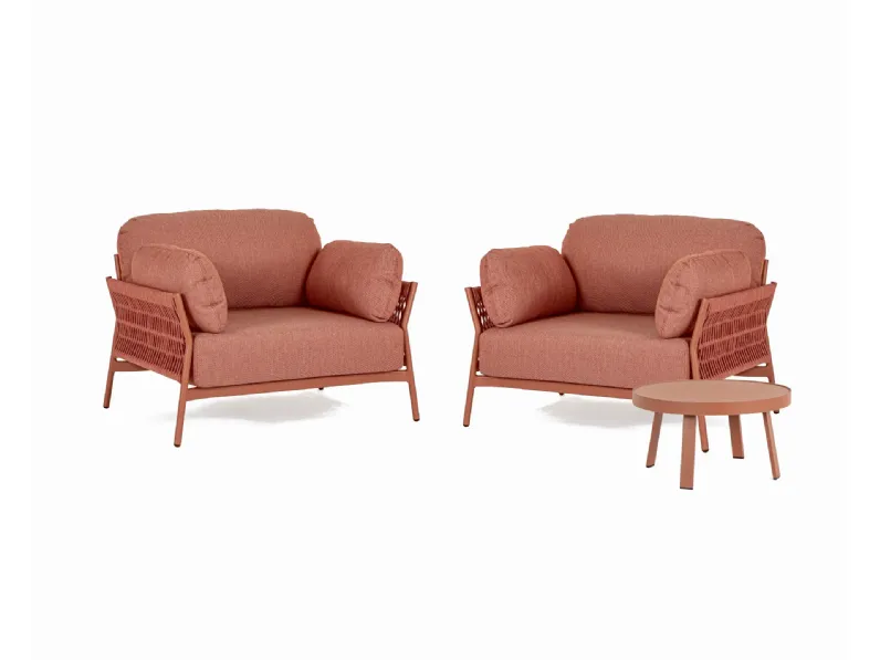 Arredo giardino Set pardis sierra 2 poltrone- bizzotto Bizzotto OFFERTA OUTLET - 30%