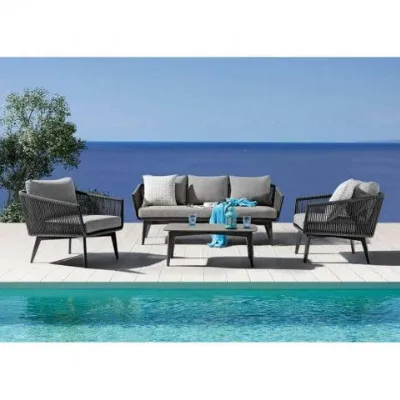 Set salotto cancun 3 posti  Outlet etnico a prezzo ribassato Arredo Giardino