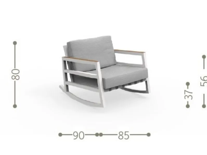 Arredo Giardino Set alabama alu Talenti a prezzo ribassato