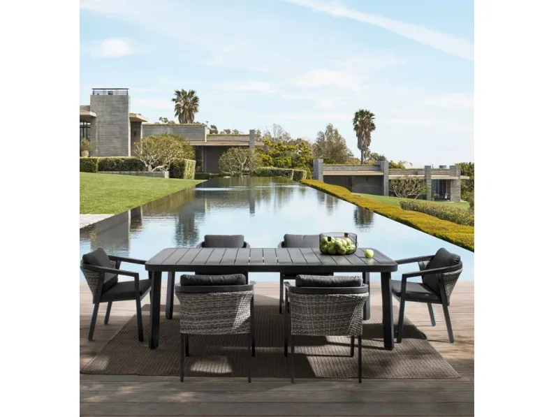 Set tavolo +6 sedie mod. cordova Bizzotto Arredo Giardino IN OFFERTA  