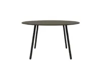 Arredo Giardino Set tavolo roma con 4 poltroncine flora colore bronzo Vermobil OFFERTA OUTLET