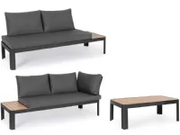 Set3 salotto angolare narelle Arredo Giardino Outlet etnico IN OFFERTA