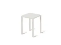 Sgabello quatris 40 x 40 bianco - vermobil Vermobil a prezzo ribassato Arredo Giardino