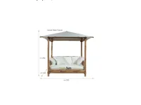 Sofa balian gazebo spiaggia Outlet etnico: Arredo Giardino a prezzo Outlet