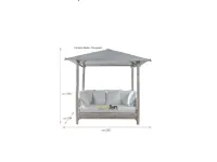 Outlet etnico Sofa balian gazebo spiaggia: Arredo Giardino con forte sconto