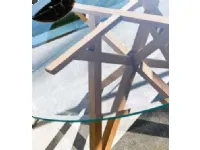 Tavolo da giardino Struttura teak 150 cm luxury a marchio Md work a prezzo ribassato