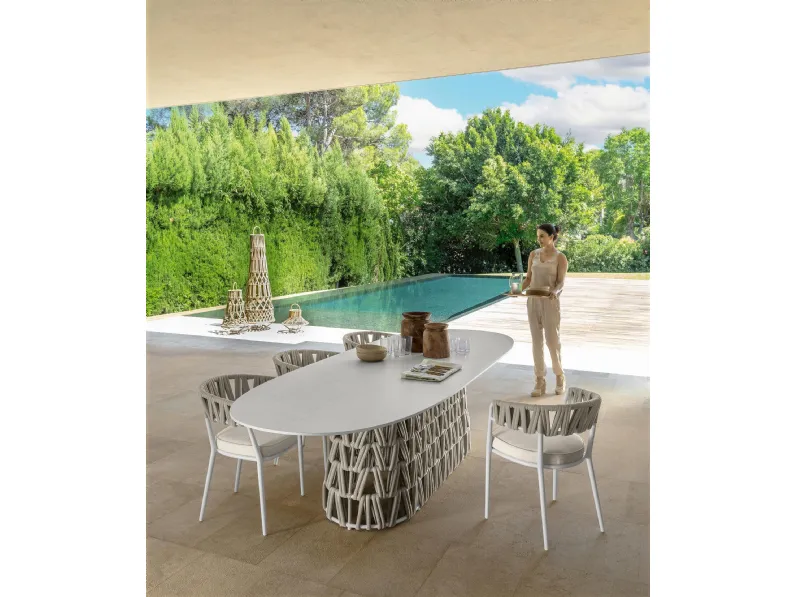 Talenti Swipe tavolo 220 x 110  Arredo Giardino A PREZZI SCONTATISSIMI  