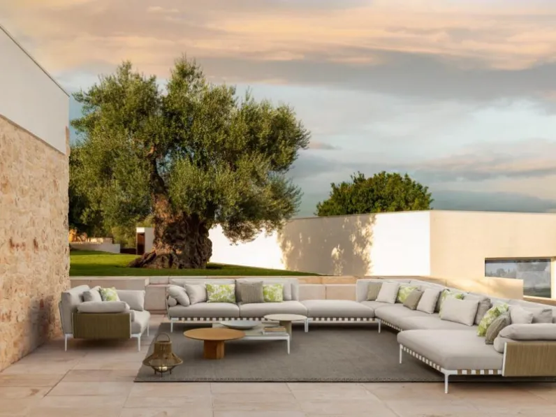 Divano modulare salinas Talenti Arredo Giardino IN OFFERTA  