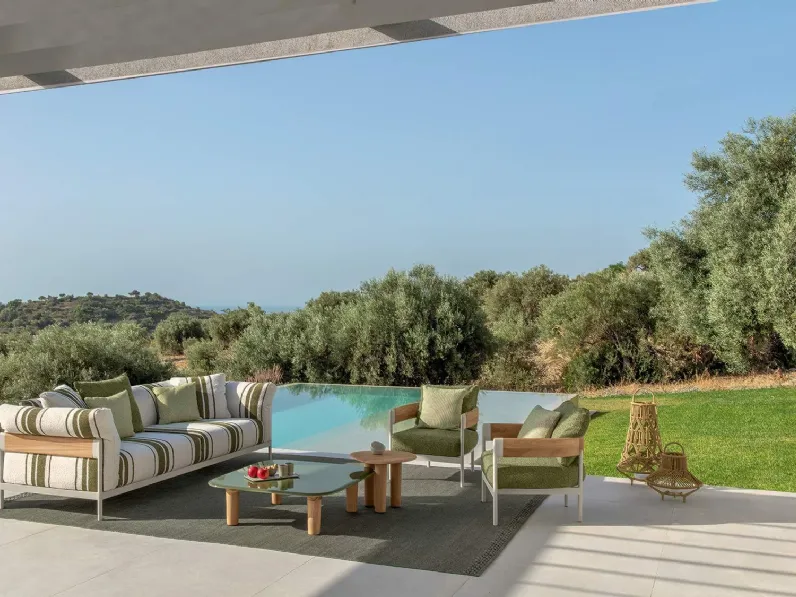 Talenti Flow collection divano con poltrone Arredo Giardino A PREZZI SCONTATISSIMI  