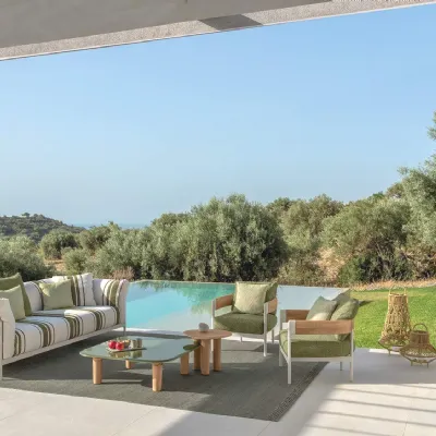 Talenti Flow collection divano con poltrone Arredo Giardino A PREZZI SCONTATISSIMI  