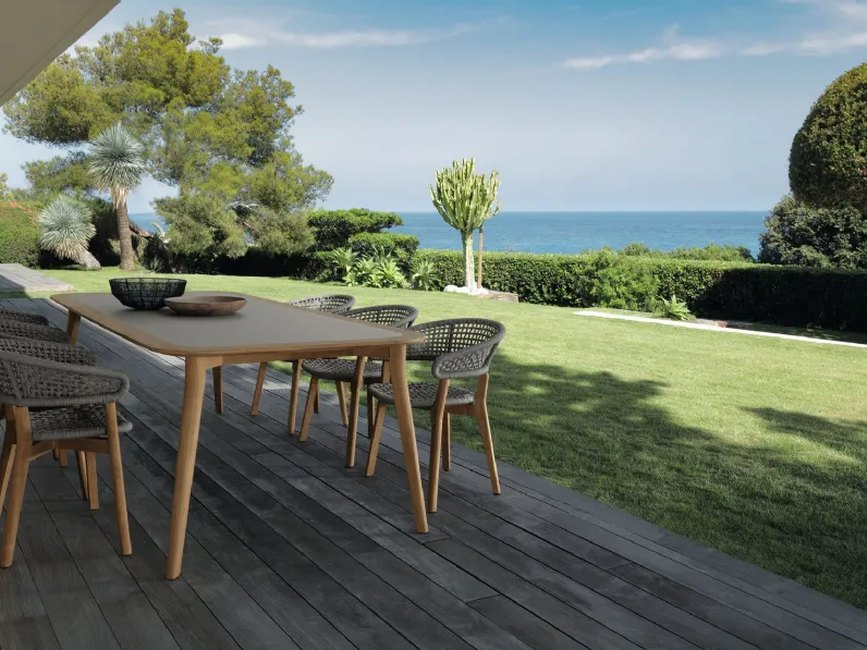 Talenti Set divano moon teak  Arredo Giardino A PREZZI SCONTATISSIMI  