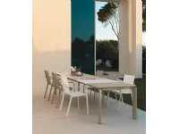 Arredo Giardino Talenti Tavolo da giardino milo all. 200/260 con allunga opzionale di 60 cm       di 60 cm  a prezzo scontato