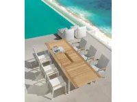 Arredo Giardino Tavolo tek talenti timber Talenti a prezzo scontato