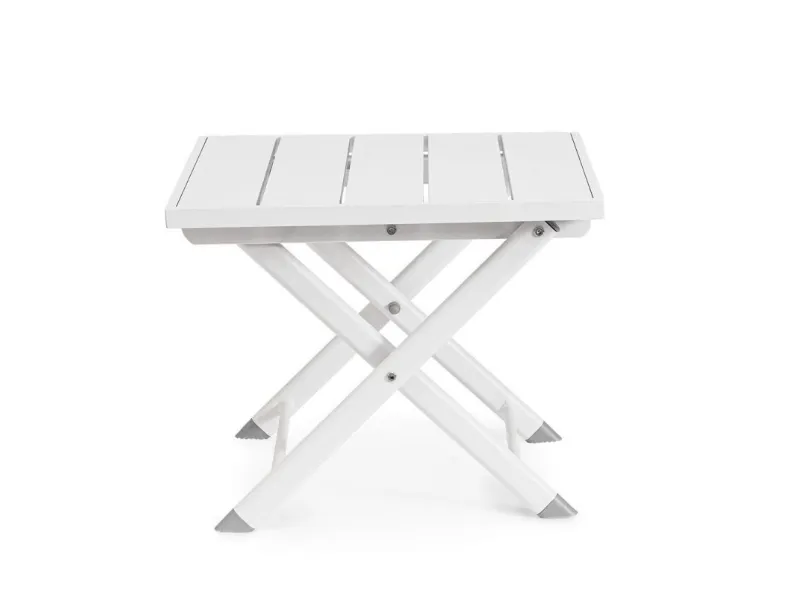 Tavolino taylor 44x43 cm bianco- bizzotto Arredo Giardino Bizzotto IN OFFERTA