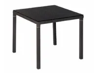 Tavolo per l'esterno modello Delta 70 x 70 colore ferro antico Emu in offerta