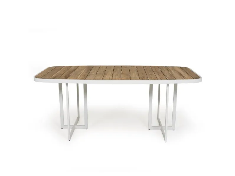 Tavolo in teak massiccio  da esterno Md work a prezzo ribassato Arredo Giardino