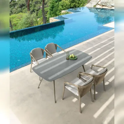 Tavolo nova + 4 poltroncine  Talenti Arredo Giardino IN OFFERTA  