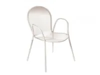 Tavolo pigalle pieghevole 76x76 bianco con 2 poltroncine ronda Emu: Arredo Giardino in offerta