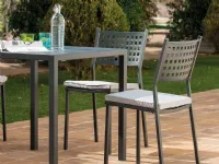 Arredo Giardino Tavolo quatris 90 x 90 grigio antico  vermobil Vermobil a prezzo ribassato