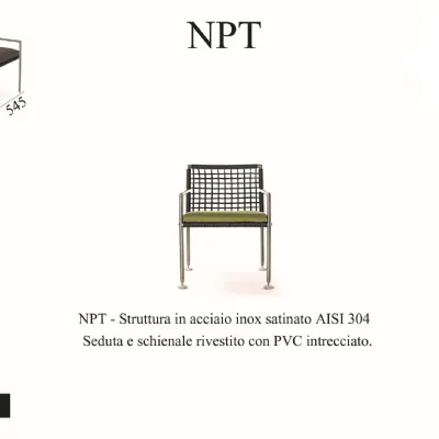 Sedia da Giardino Intrecciata in PVC Artigianale, Offerta Speciale!