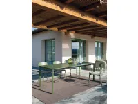 Vermobil Tavolo bundi allungabile verde vermobil: arredo giardino a prezzi convenienti