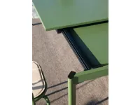 Vermobil Tavolo bundi allungabile verde vermobil: arredo giardino a prezzi convenienti