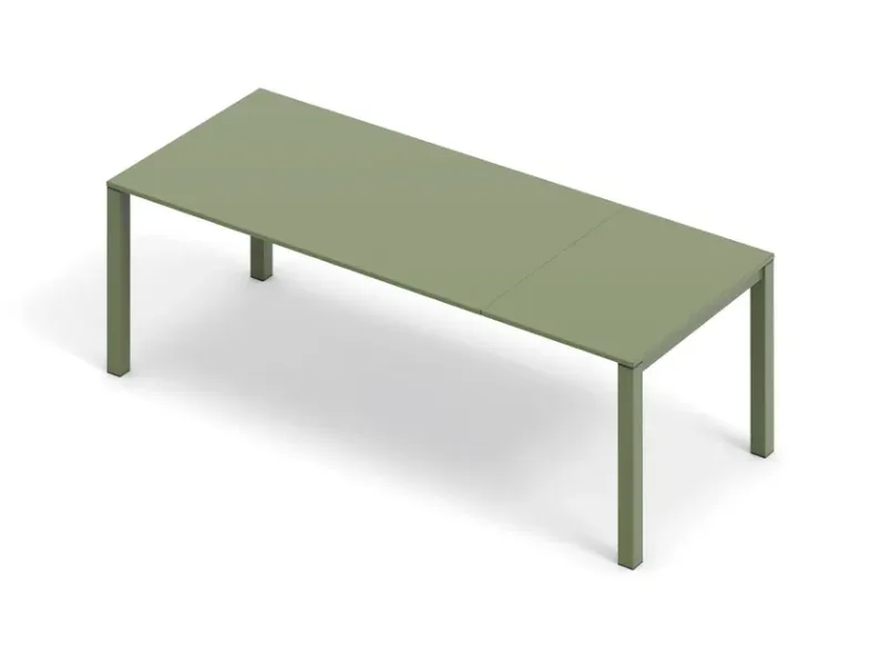 Vermobil Tavolo bundi allungabile verde vermobil: arredo giardino a prezzi convenienti