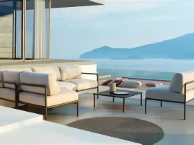 Mobile giardino modello Miami salotto da esterno di Vermobil IN OFFERTA