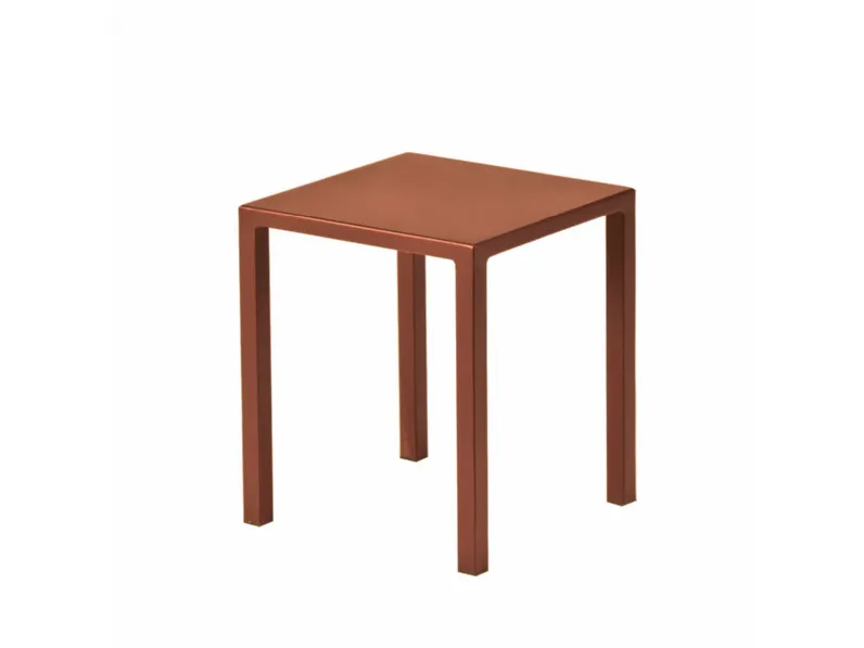 Arredo Giardino Sgabello quatris 40 x 40 terracotta - vermobil Vermobil OFFERTA OUTLET