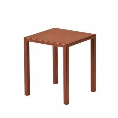 Arredo Giardino Sgabello quatris 40 x 40 terracotta - vermobil Vermobil OFFERTA OUTLET