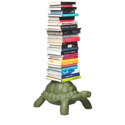 Libreria Turtle carry bookcase verde - qeeboo Qeeboo a prezzo scontato 