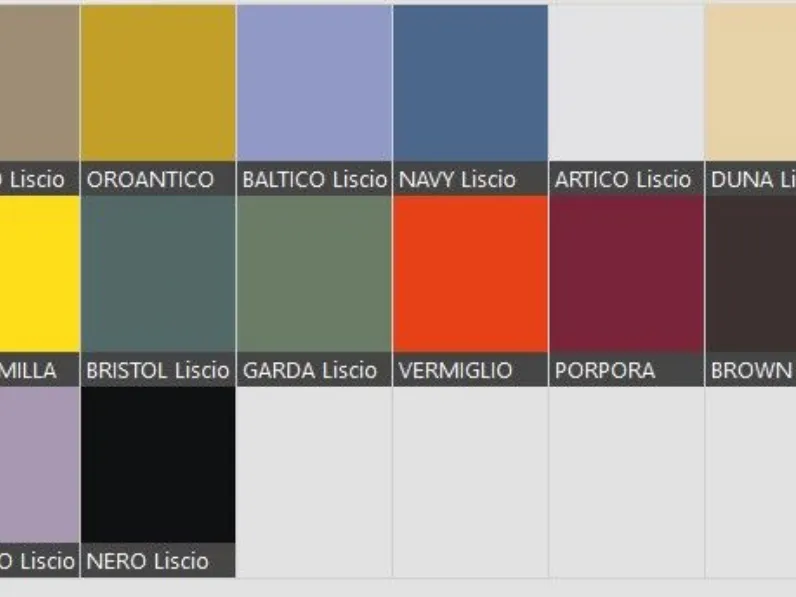 Mobile per ufficio in laccato lucido Of 68 Giessegi a prezzi outlet