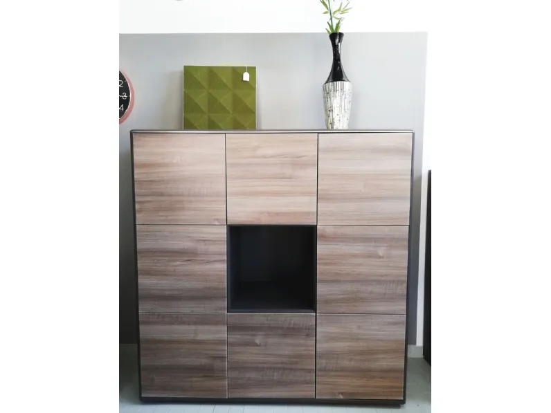 Mobile in legno Iulio monolitico Las mobili in offerta