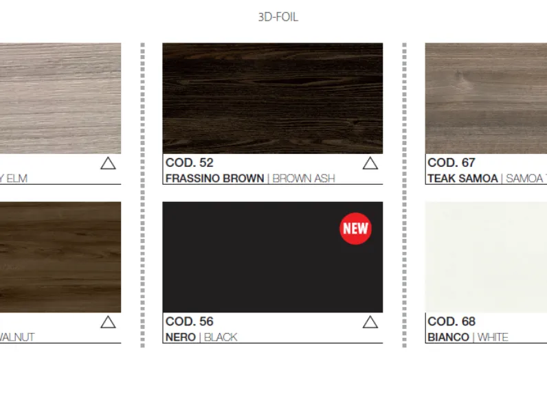 Mobile in legno Iulio monolitico Las mobili in offerta