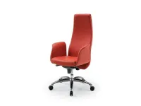 Sedia direzionale in ecopelle Lady direzionale Compir con forte sconto