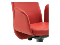 Sedia direzionale in ecopelle Lady direzionale Compir con forte sconto